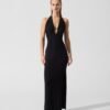 Karl Lagerfeld Signatura Lurex Beach Dress Black Dress - Black