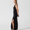 Karl Lagerfeld Signatura Lurex Beach Dress Black Dress - Black