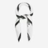 Karl Lagerfeld K/Signature Print White Scarf - White