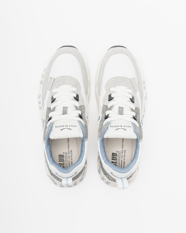 Voile Blanche CLUB01 White Sneakers - White