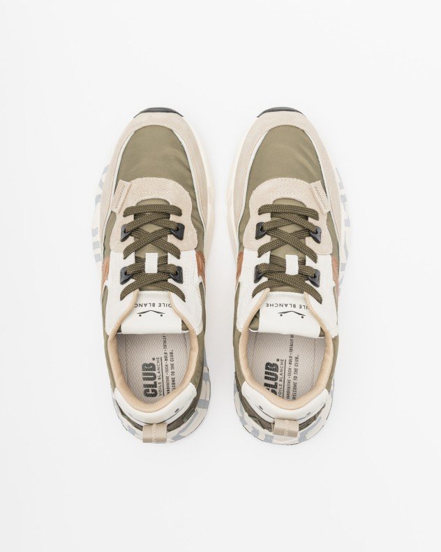 Voile Blanche CLUB01 Green Sneakers - Green