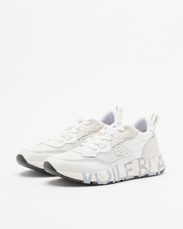 Voile Blanche CLUB 01 White Sneakers - White