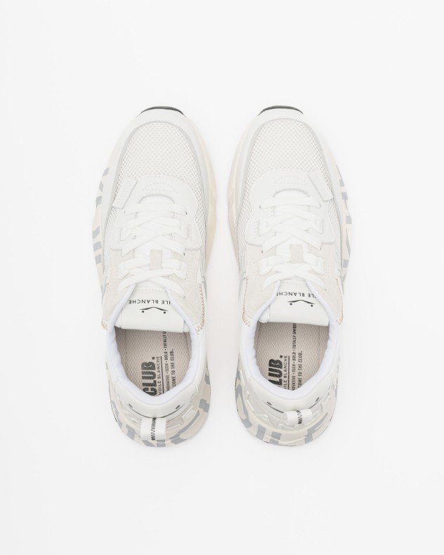 Voile Blanche CLUB 01 White Sneakers - White