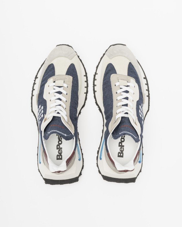 BePositive S6MRACE01 Blue Sneakers - Blue