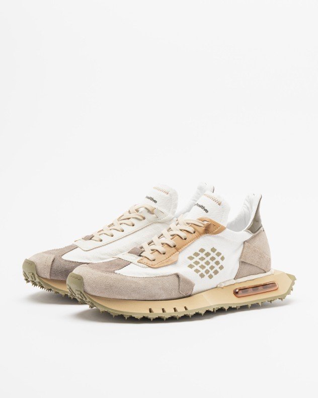 BePositive S6MRACE01 White Sneakers - White