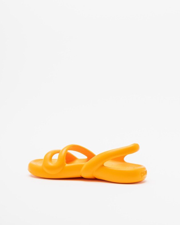 Camper Kobarah Flat Orange Flat sandals - Orange