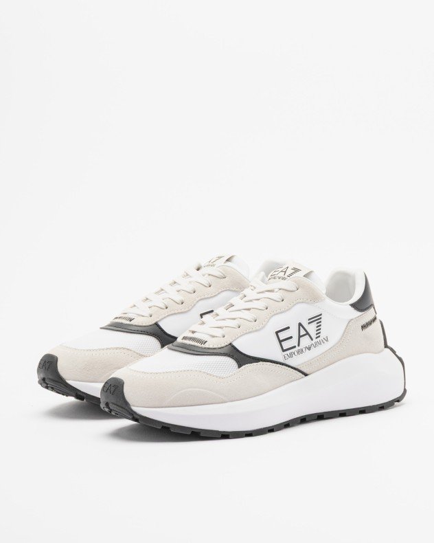 EA7 7X000341 White Sneakers - White