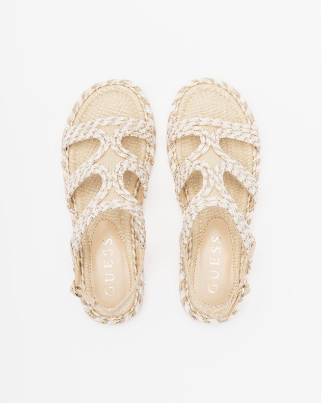 Guess Kalore Beige Flat sandals - Beige