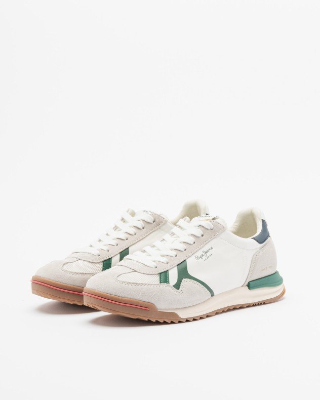 Pepe Jeans London Marvin White Sneakers - White
