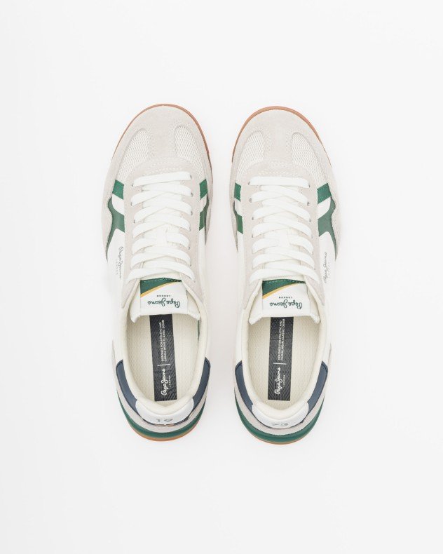 Pepe Jeans London Marvin White Sneakers - White