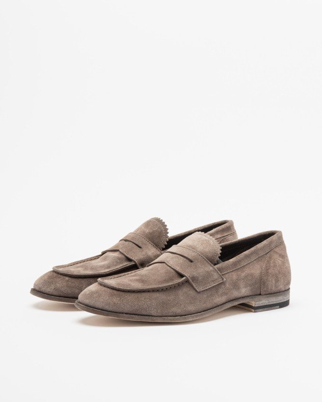 Officine Creative SOLITUDE 001 Brown Moccasins - Brown