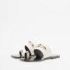 JFK K52 White Flat sandals - White