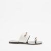 JFK K52 White Flat sandals - White