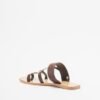 JFK K53 Camel Flat sandals - Brown
