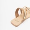 JFK K53 Brown Flat sandals - Camel