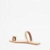 JFK K54 Golden Flat sandals - Golden