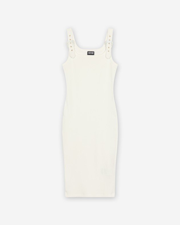 Versace Jeans Couture 80HAO943 White Dress - White