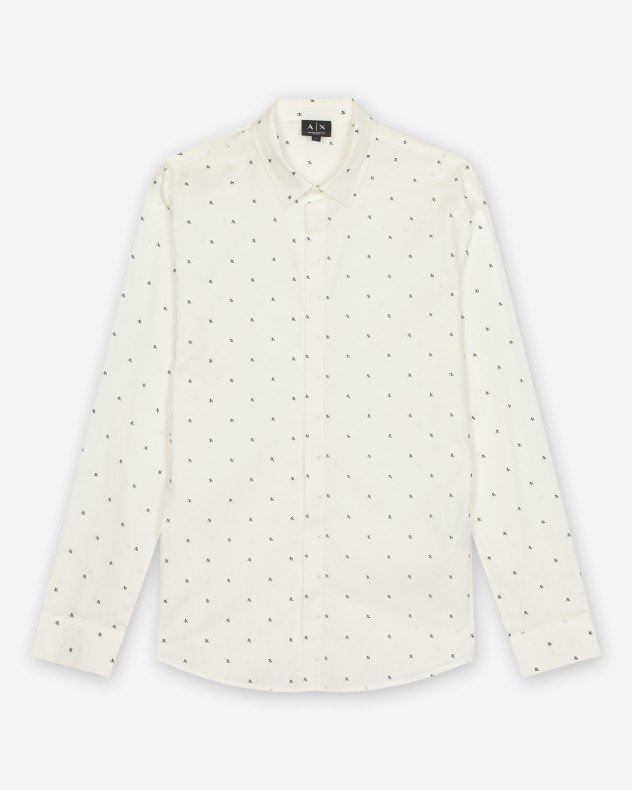 Armani Exchange XM000625 White Shirt - White