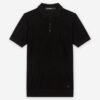 Karl Lagerfeld 655009 Green Polo de malha - Black