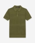 Karl Lagerfeld 655009 Green Polo de malha - Green