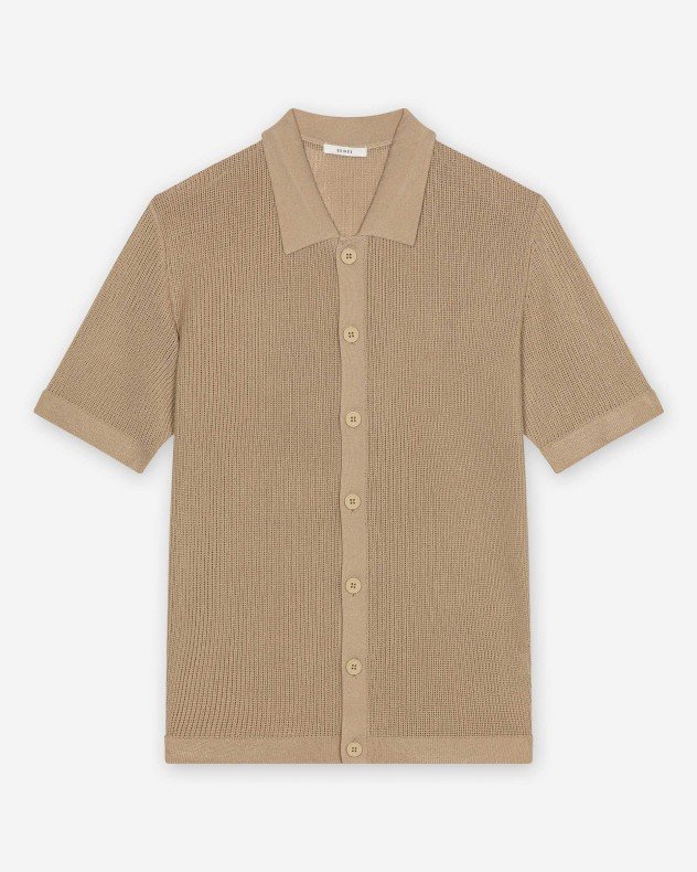 Seinse ME3204SS Beige Shirt - Beige