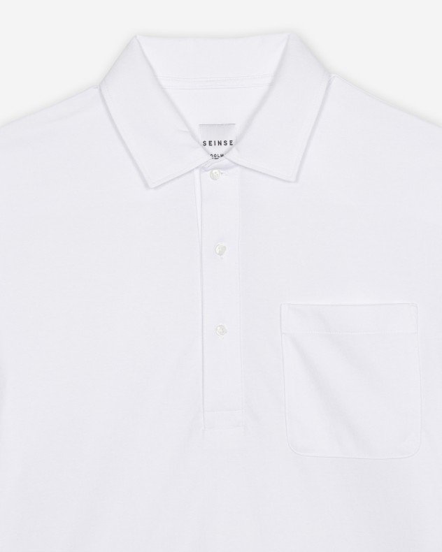 Seinse 3235 White Polo shirt - White