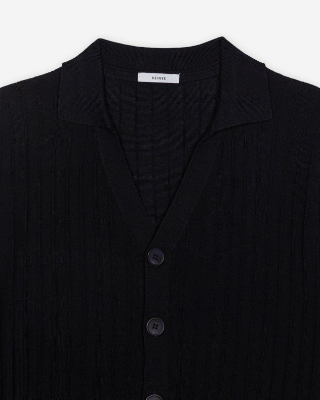 Seinse ME3244SS Blue Knitted coat - Blue