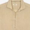 Seinse CE1089SS White Linen shirt - Beige