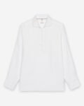 Seinse CE1089SS White Linen shirt - White