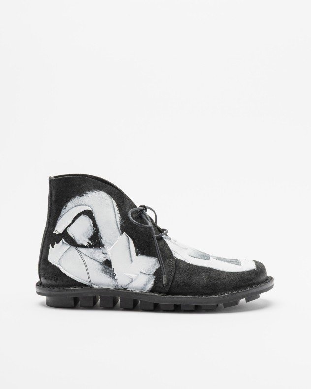 Trippen CAMUS Black Ankle Boots - Black