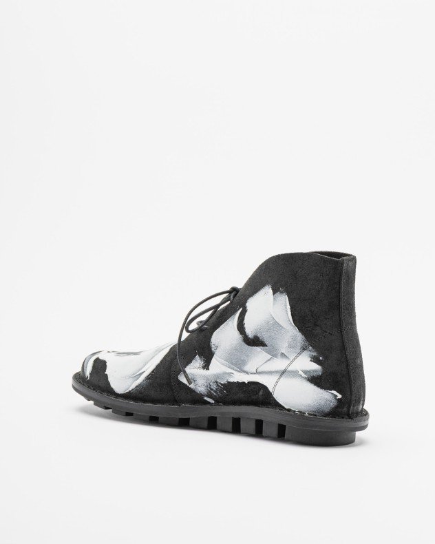 Trippen CAMUS Black Ankle Boots - Black