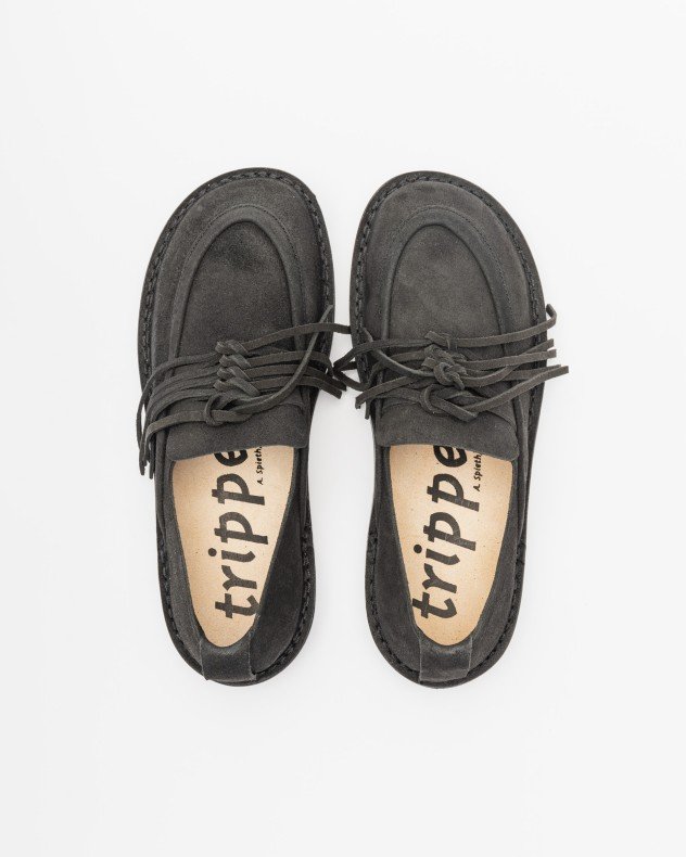 Trippen NODE M Black Shoes - Black