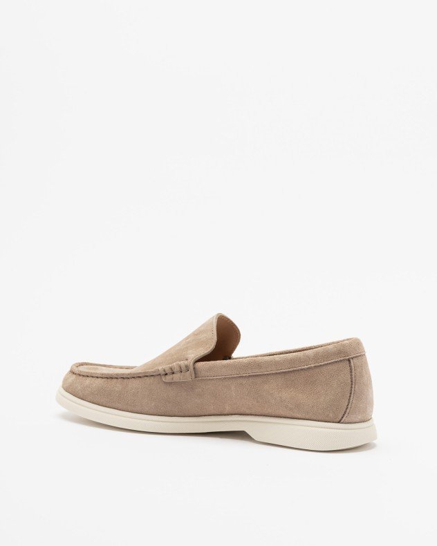 Boss Sienne Loaf Brown Moccasins - Beige