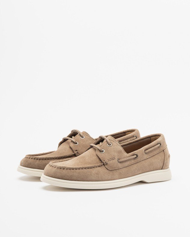 Boss Sienne Boat Beige Boat shoes - Beige