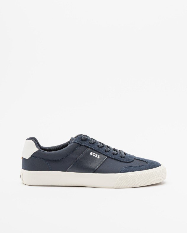 Boss Aiden Tenn Blue Sneakers - Blue