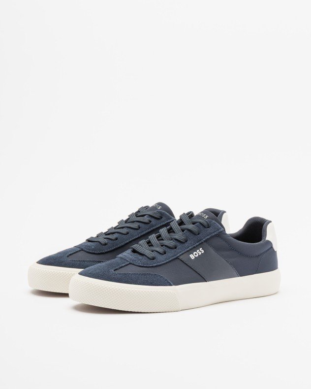 Boss Aiden Tenn Blue Sneakers - Blue