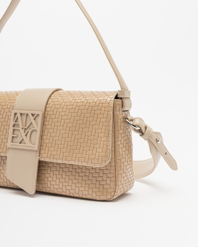 Armani Exchange XW002592 Black Shoulder bag - Beige