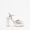 PROF A70 Silver High Heeled sandals - Silver