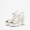 PROF A70 Silver High Heeled sandals - Silver
