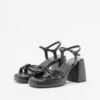 PROF A75 Black High Heeled sandals - Black