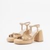 PROF A75 Camel High Heeled sandals - Camel