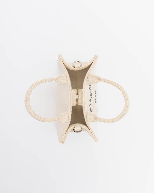 Karl Lagerfeld K/RSG MD Square Tote Peb Emb. Black Tote bag - Beige