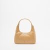 By Byblos BYBS95B05 White Hobo bag - Camel