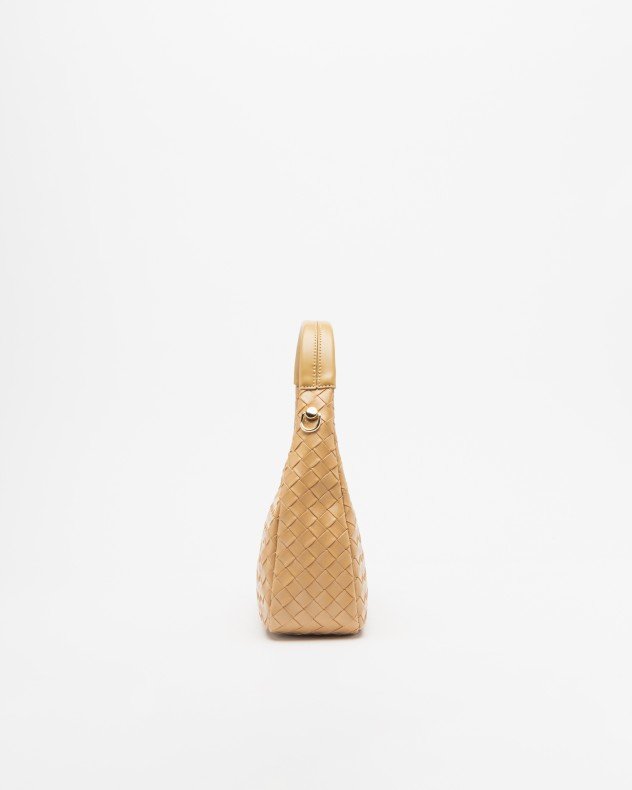 By Byblos BYBS95B05 White Hobo bag - Camel