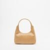 By Byblos BYBS95B05 White Hobo bag - Camel