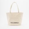 Karl Lagerfeld K/Essential Rev Print Shopper Beige Beach bag - Beige