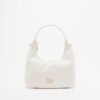 By Byblos BYBS95B07 Black Hobo bag - White