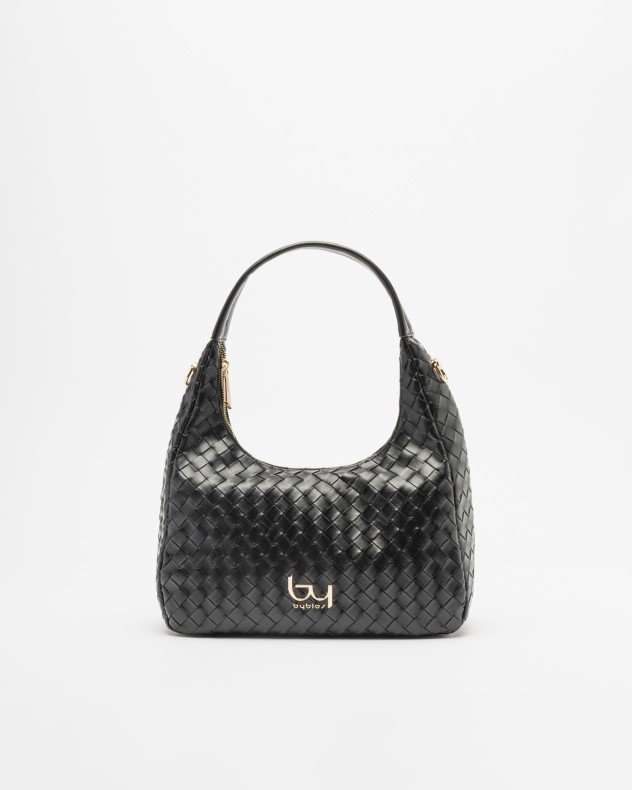 By Byblos BYBS95B07 Black Hobo bag - Black