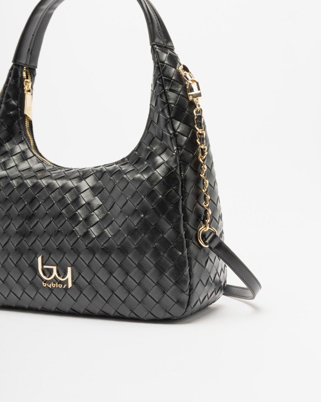 By Byblos BYBS95B07 Black Hobo bag - Black