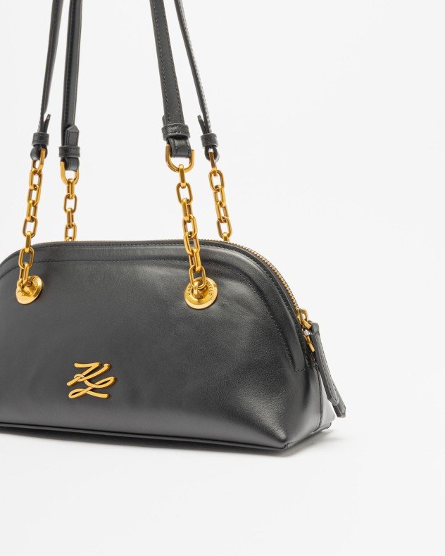 Karl Lagerfeld K/Autograph SM Bowling SHB Black Shoulder bag - Black